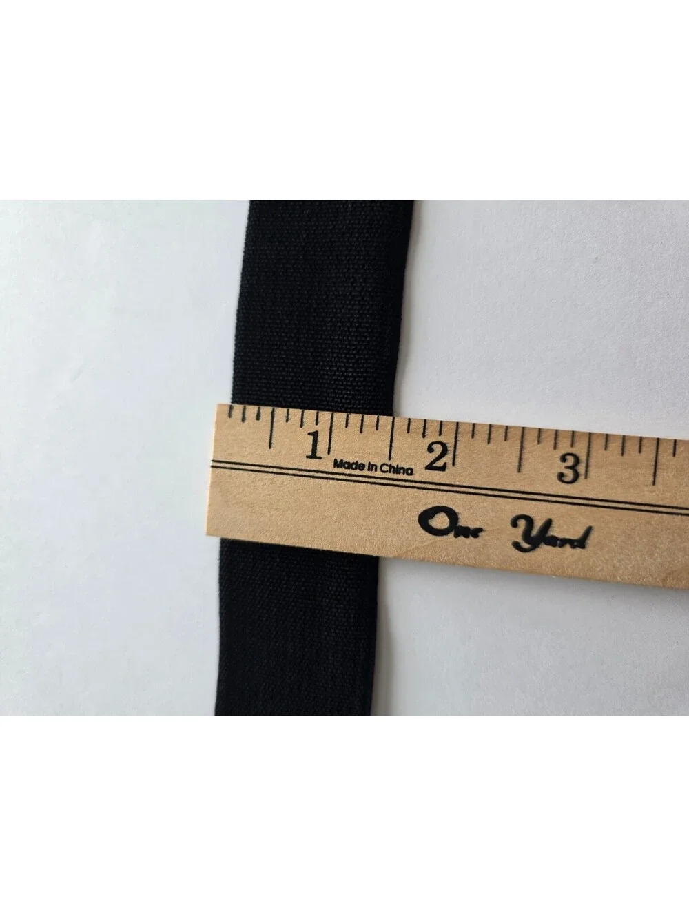 Easton Black Elastic Adjustable Belt with Metal Buckle